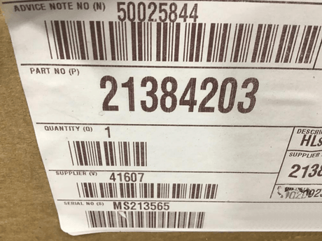 21384203 Genuine Volvo Headlining - Truck To Trailer