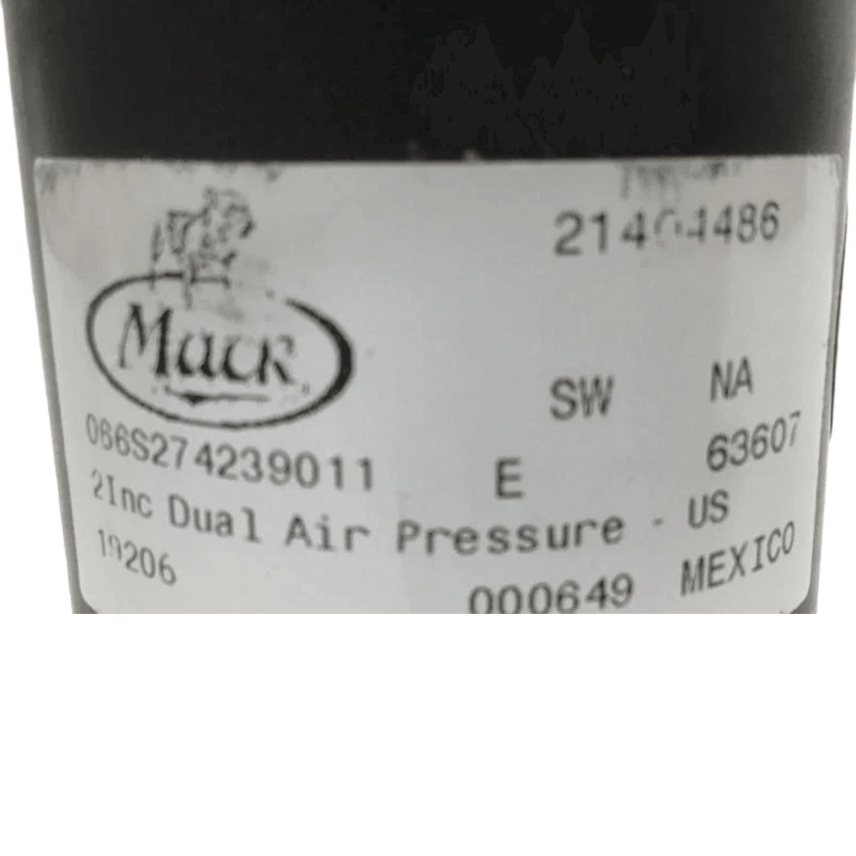 21404486 Genuine Volvo/Mack Air Pressure Gauge - Truck To Trailer