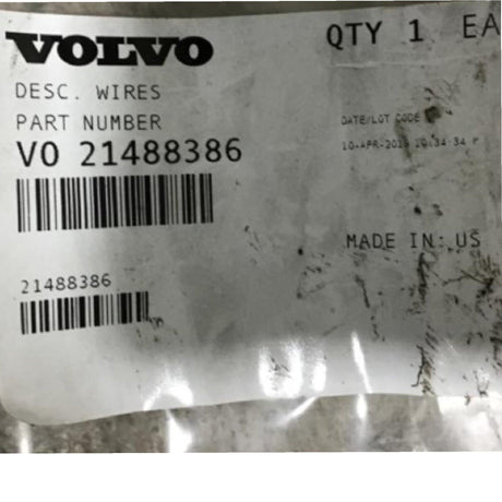 21488386 Genuine Volvo Wires - Truck To Trailer