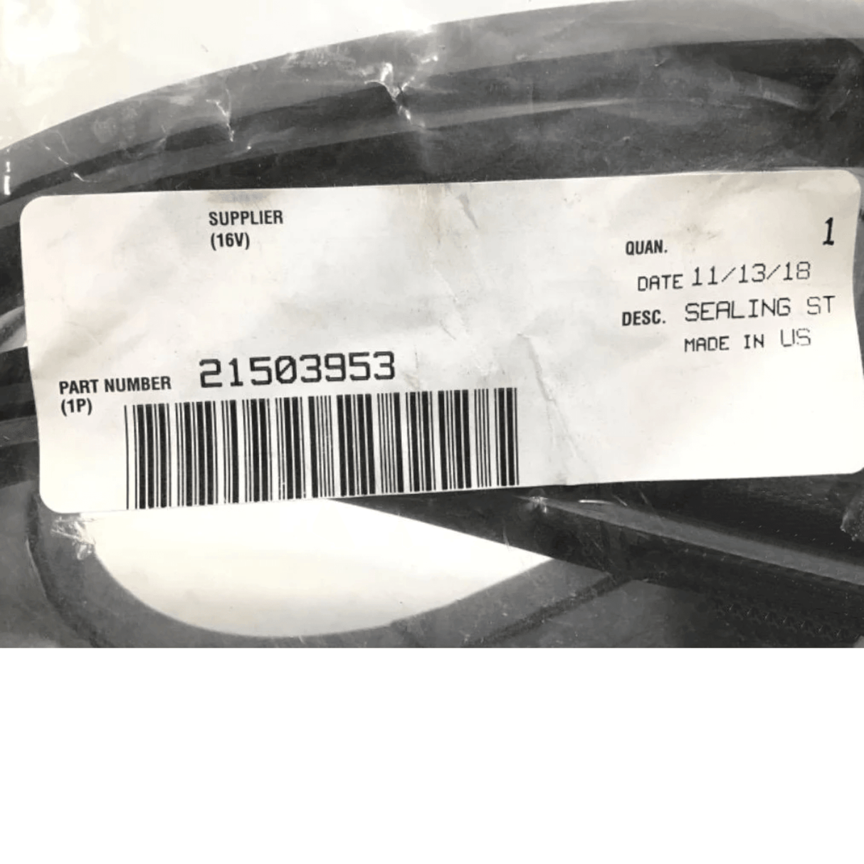 21503953 Genuine Volvo Sealing Strip - Truck To Trailer