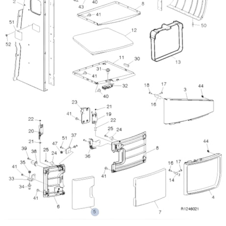 21618359 Genuine Volvo/Mack Door Panel - Truck To Trailer