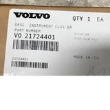 21724401 Genuine Volvo Instrument Cluster - Truck To Trailer