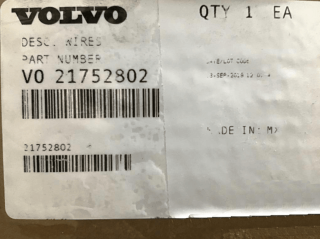 21752802 Genuine Volvo Wires - Truck To Trailer