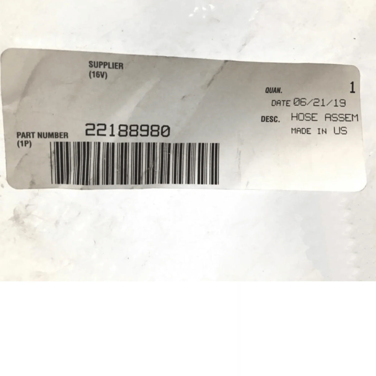 22188980 Genuine Volvo Hose Assembly - Truck To Trailer