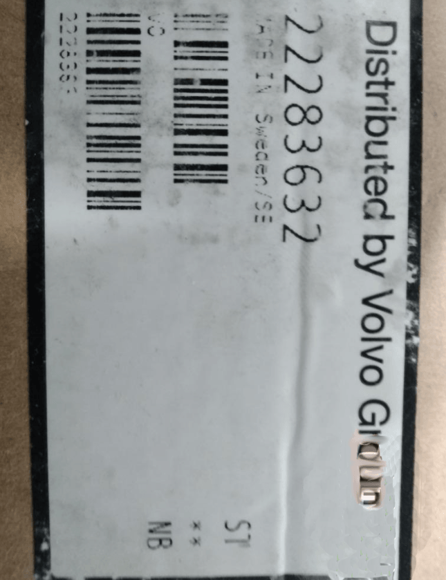 22283632 Genuine Volvo Roller Bearing - Truck To Trailer