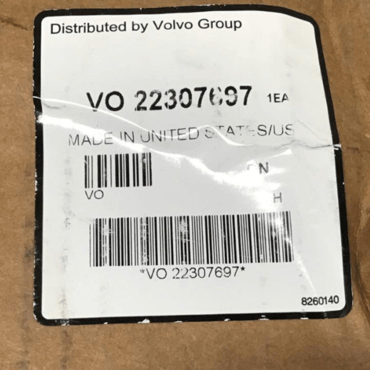 22307697 Genuine Volvo Exhaust Pipe - Truck To Trailer