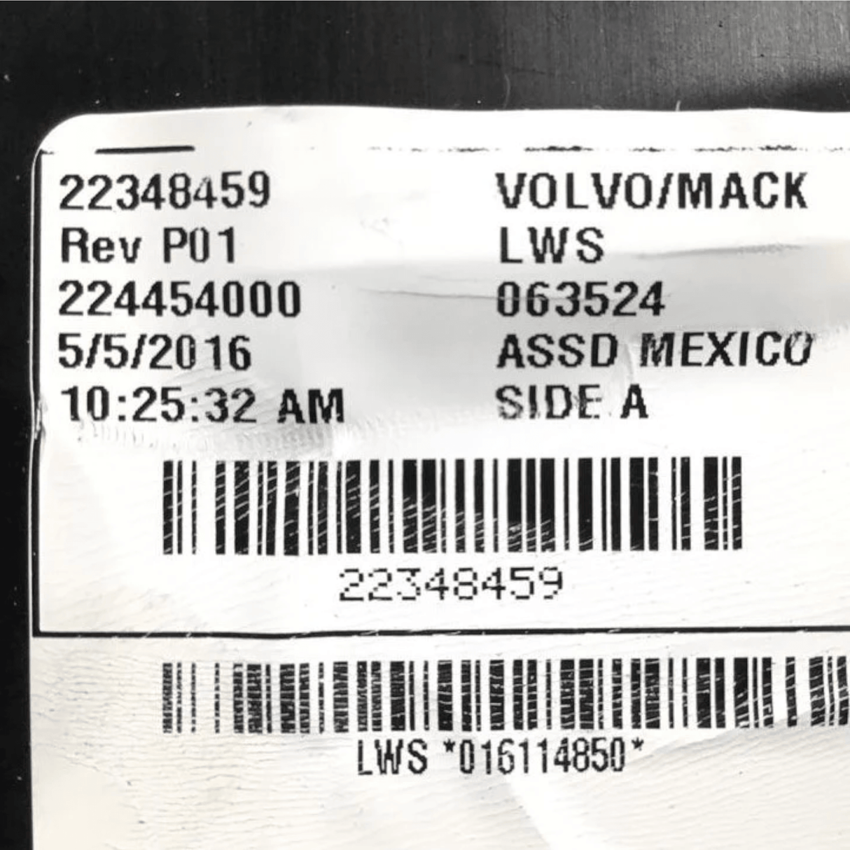 22348459 Genuine Volvo/Mack Wiring Harness - Truck To Trailer