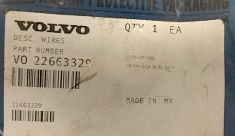 22663329 Genuine Volvo Wires - Truck To Trailer