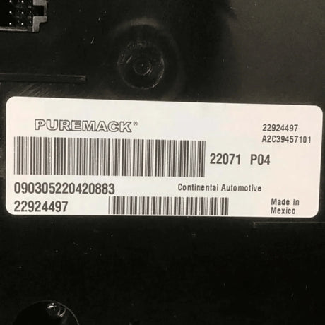 22924497 Genuine Mack Instrument Cluster - Truck To Trailer