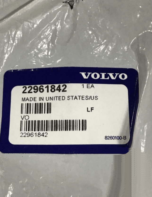 22961842 Genuine Volvo Inlet Valve - Truck To Trailer