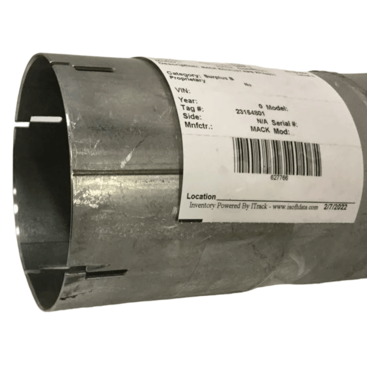 23154801 Genuine Volvo Exhaust Pipe - Truck To Trailer