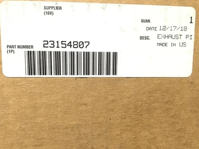 23154807 Genuine Volvo Exhaust Pipe - Truck To Trailer