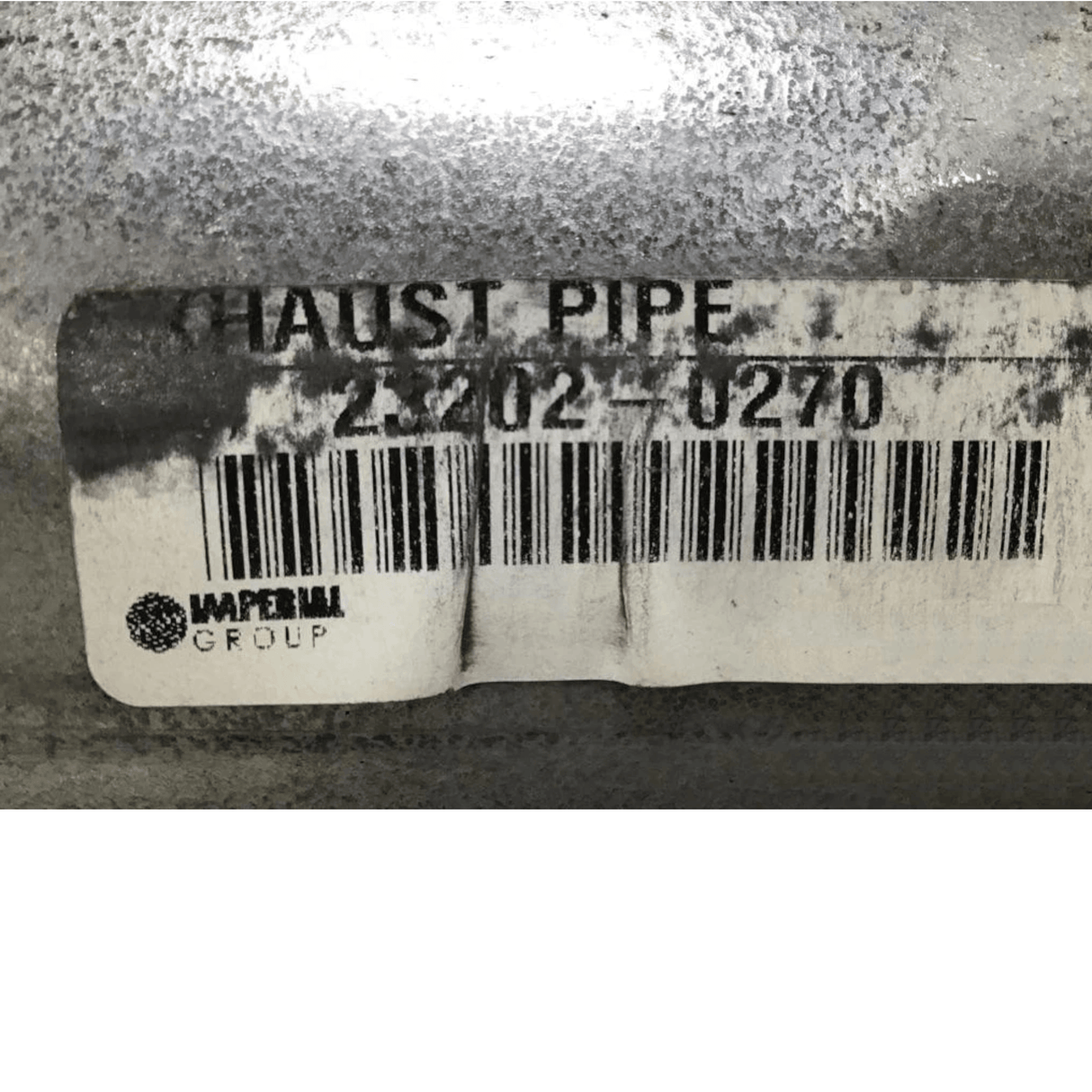 23202-0270 Genuine Volvo Pipe - Truck To Trailer