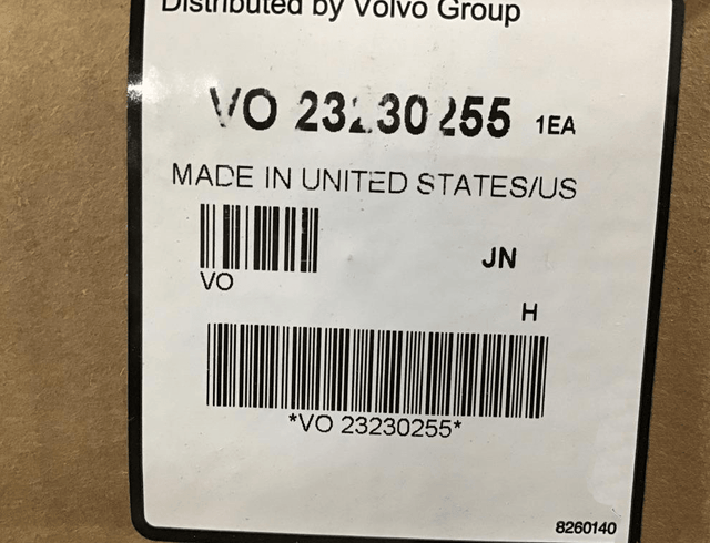 23230255 Genuine Volvo Cover - Truck To Trailer