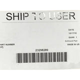 23298289 Genuine Volvo Exhaust Pipe - Truck To Trailer