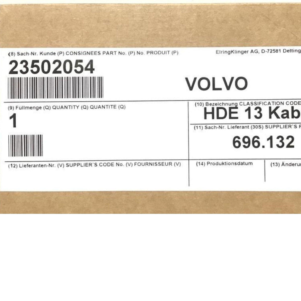 23502054 Genuine Volvo/Mack Wiring Harness - Truck To Trailer