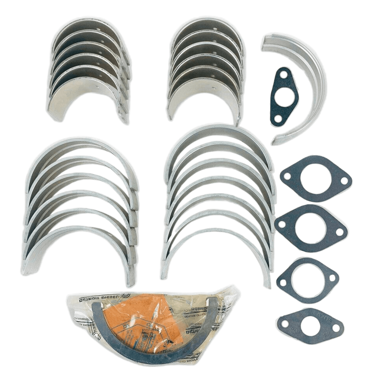 23531606 Genuine Detroit Diesel® Standard Lower Bearing Kit For Detroit Diesel S60 - Truck To Trailer