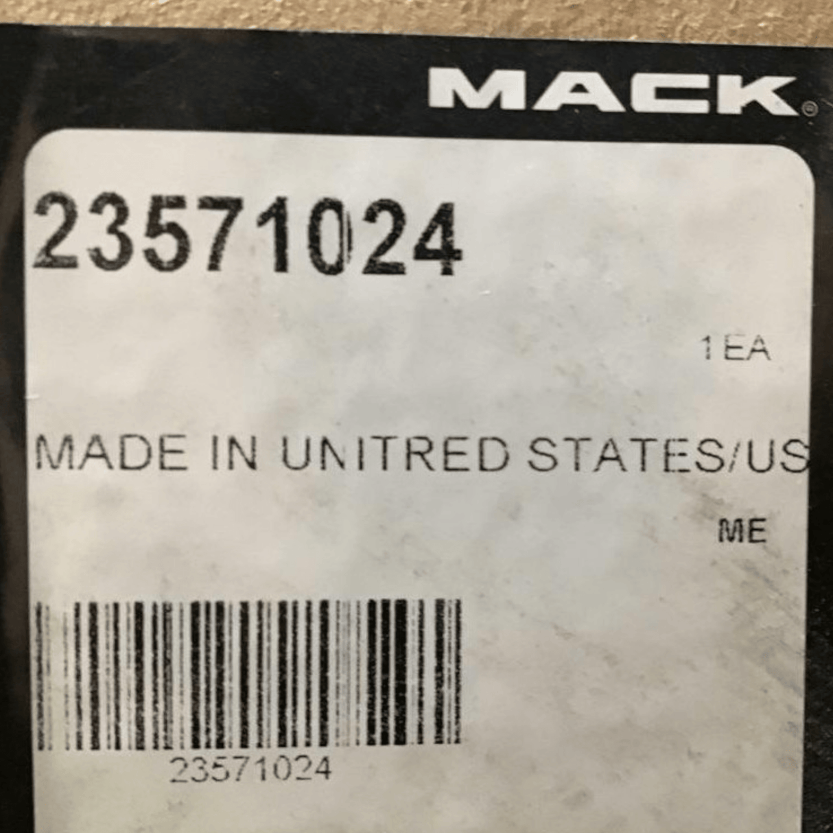 23571024 Genuine Mack Window - Truck To Trailer