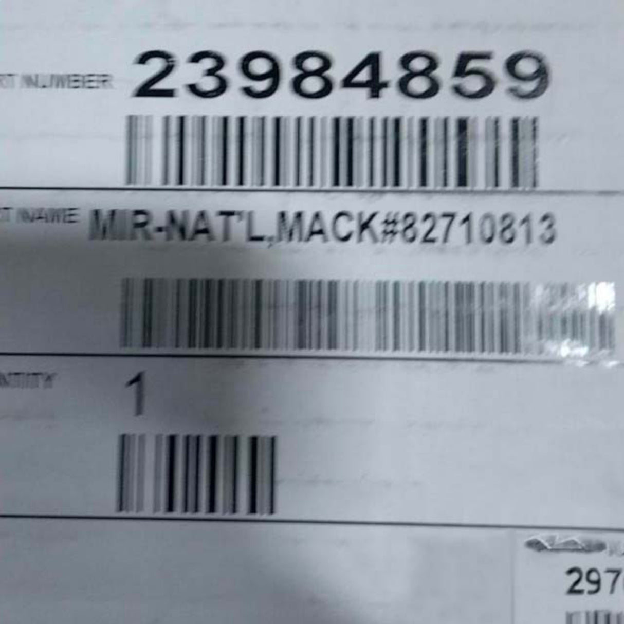 23984859 Genuine Mack Mirror