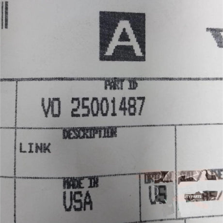 25001487 Genuine Volvo Link - Truck To Trailer