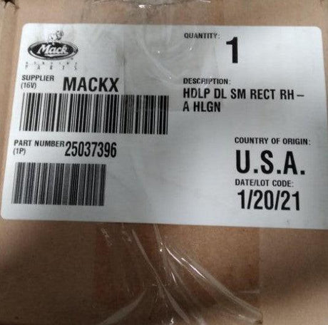 25037396 Genuine Mack Headlamp - Truck To Trailer