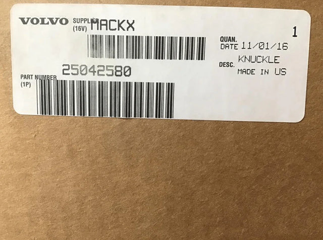 25042580 Genuine Volvo Steering Knuckle - Truck To Trailer
