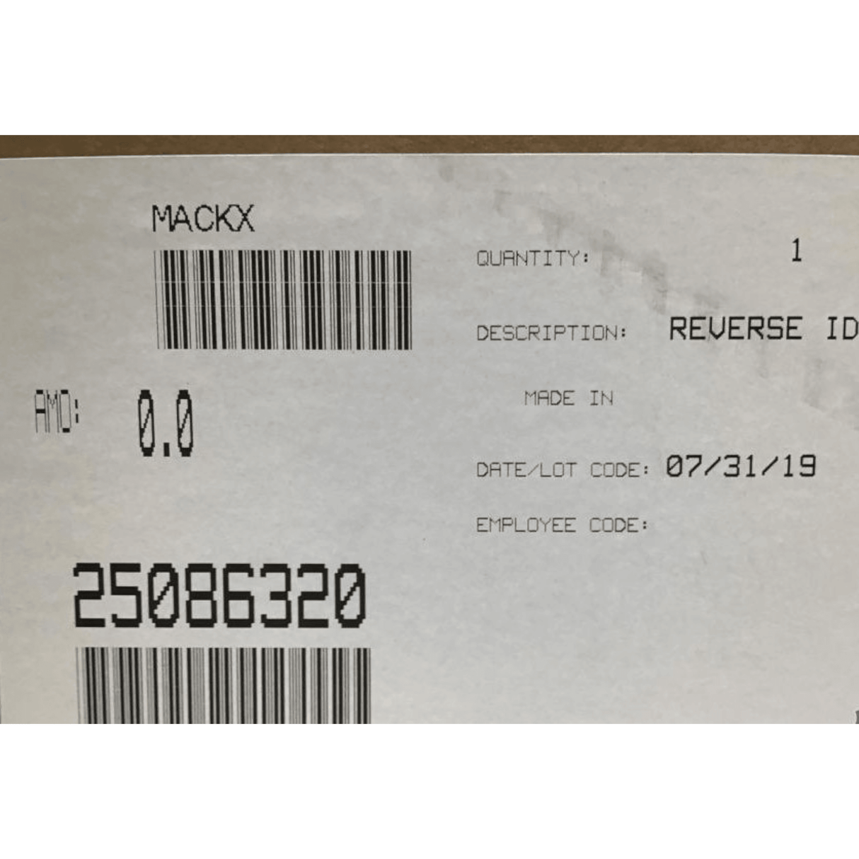 25086320 Genuine Volvo/Mack Reverse Idler Gear - Truck To Trailer