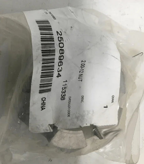 25089634 Genuine Volvo Castle Nut - Truck To Trailer