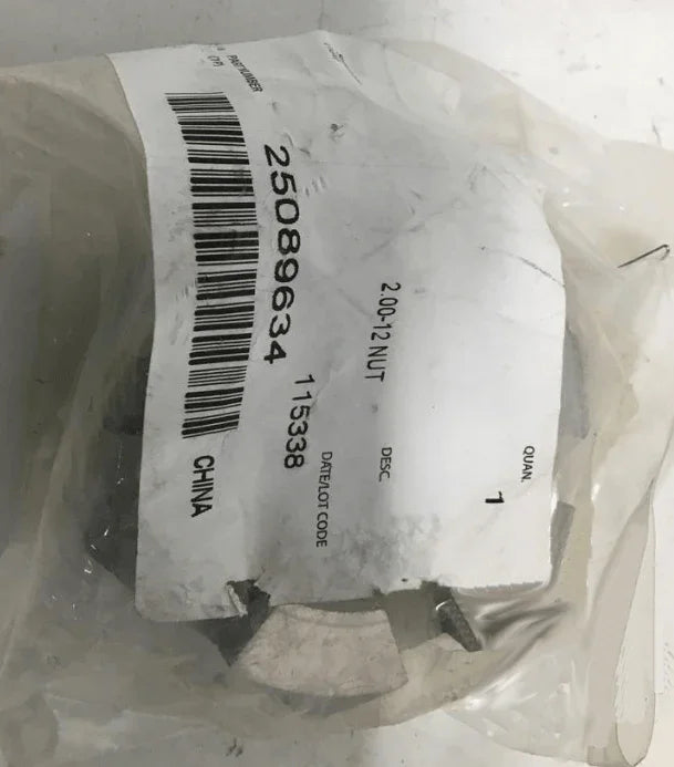25089634 Genuine Volvo Castle Nut - Truck To Trailer