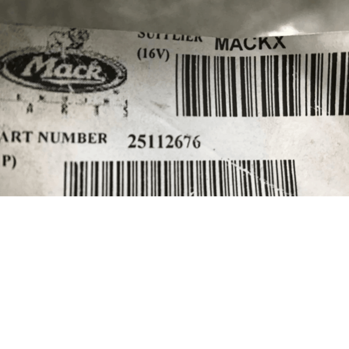 25112676 Genuine Mack Tube - Truck To Trailer