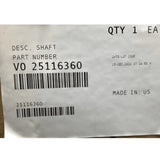 25116360 Genuine Mack Shaft - Truck To Trailer