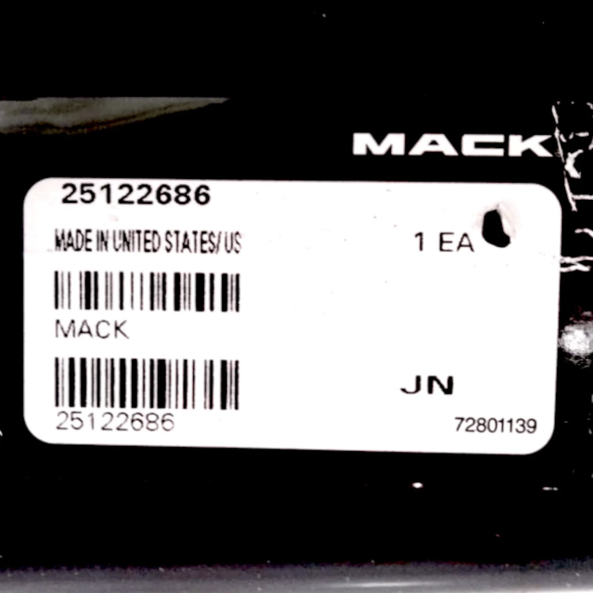 25122686 Genuine Mack Sill - Truck To Trailer