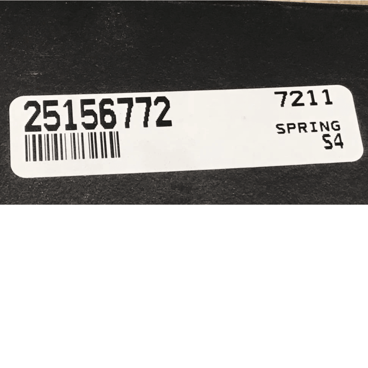 25156772 Genuine Mack Spring - Truck To Trailer