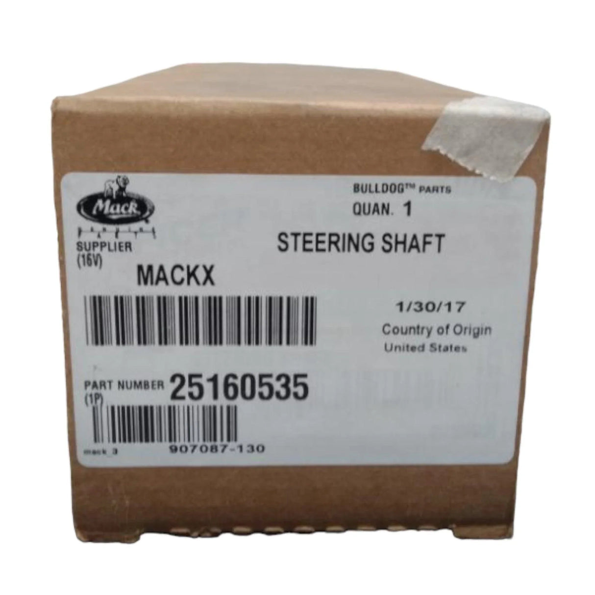 25160535 Genuine Volvo Steering Shaft - Truck To Trailer