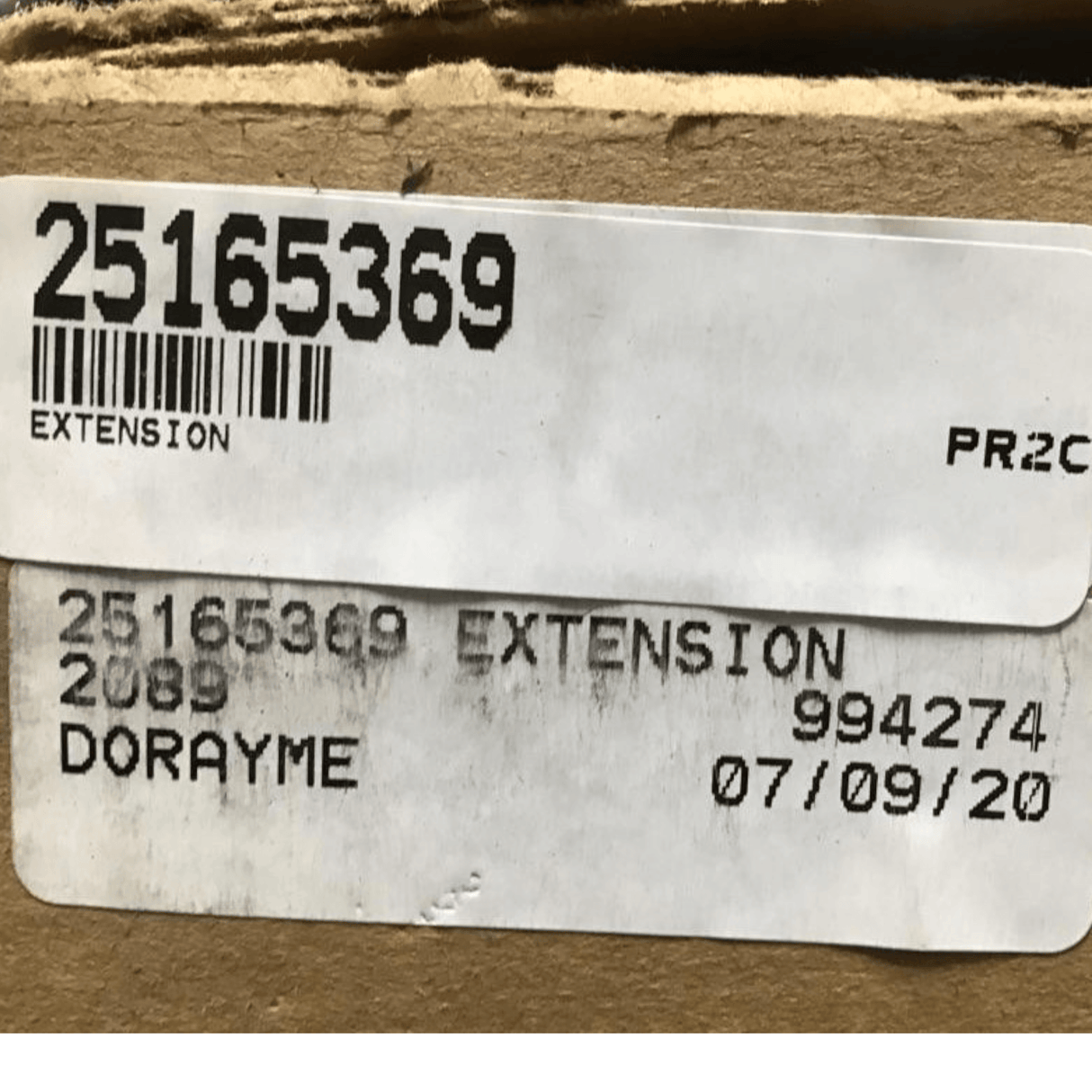 25165369 Genuine Mack Extension - Truck To Trailer