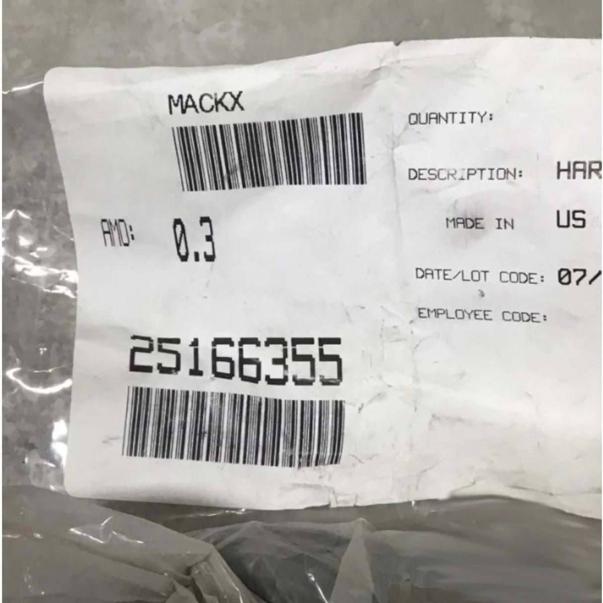 25166355 Genuine Volvo Wiring Harness - Truck To Trailer