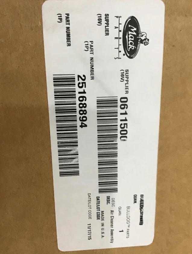 25168894 Genuine Volvo Filter - Truck To Trailer