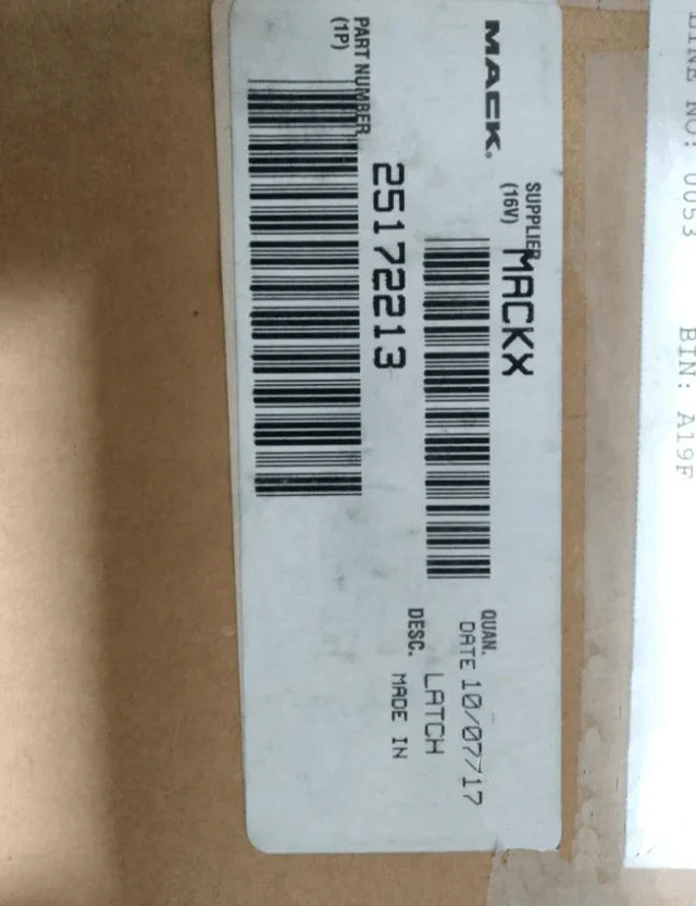 25172213 Genuine Volvo Latch - Truck To Trailer