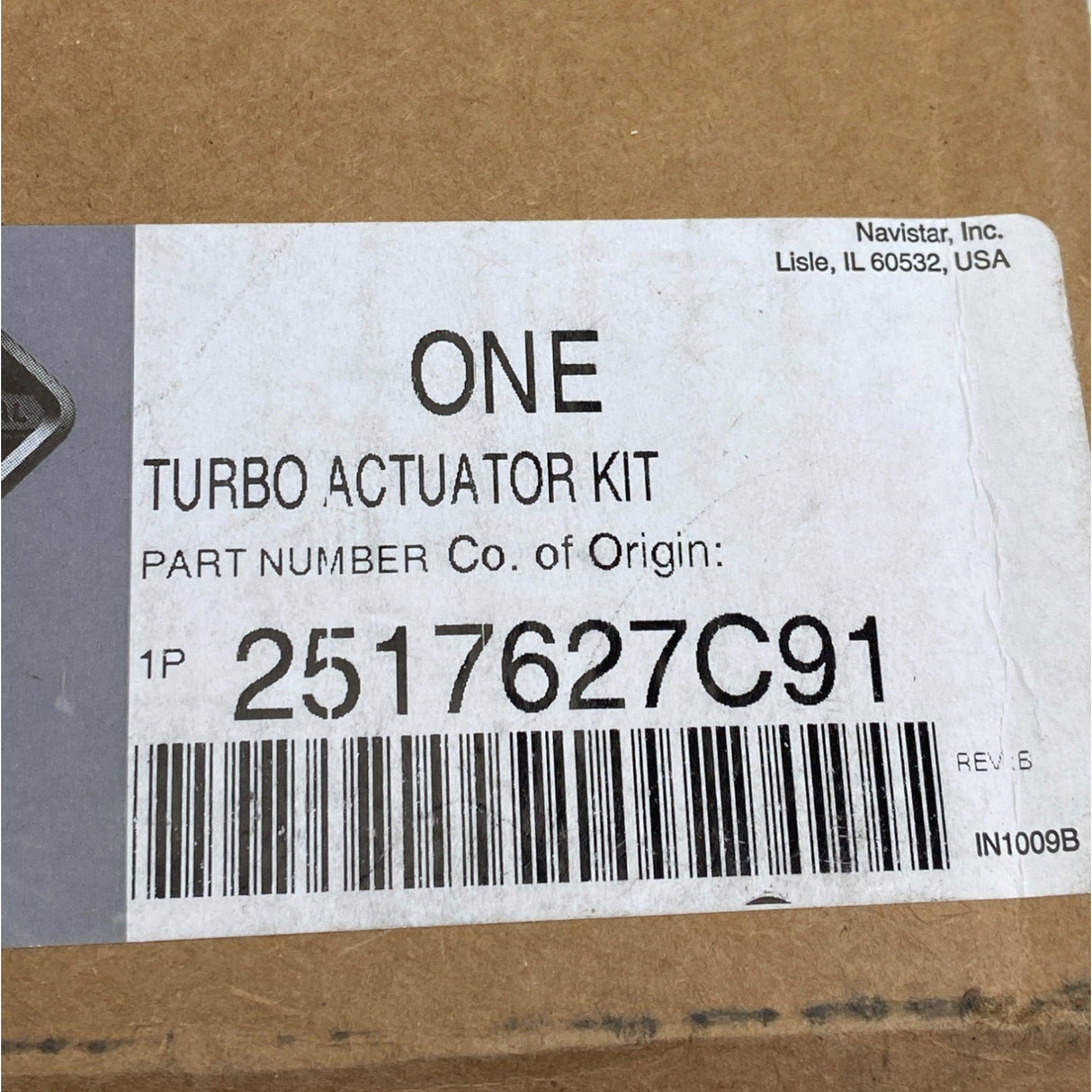 2517627C91 Genuine International Turbocharger Actuator Kit - Truck To Trailer