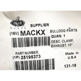 25195373 Genuine Mack Bracket - Truck To Trailer