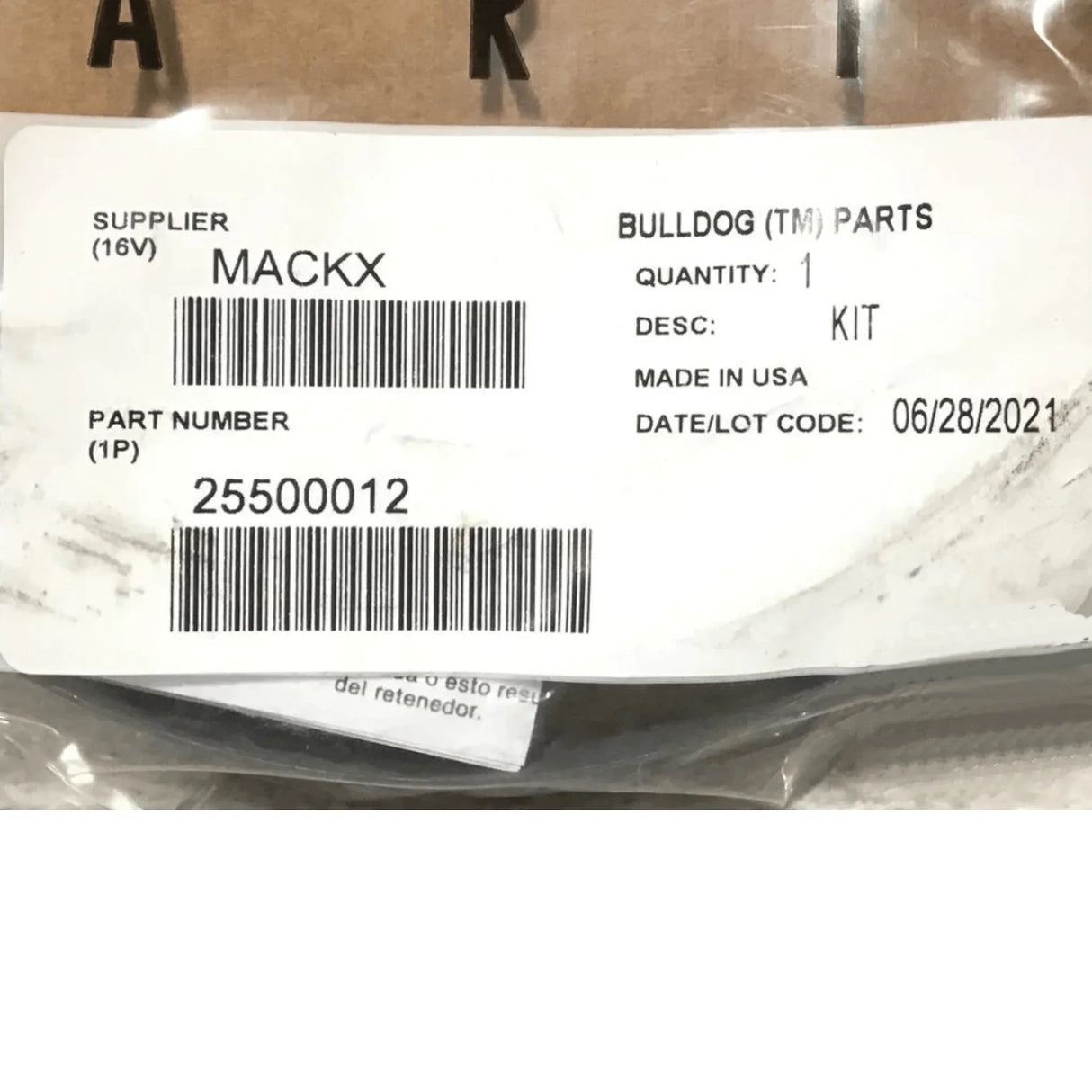 25500012 Genuine Volvo Kit - Truck To Trailer