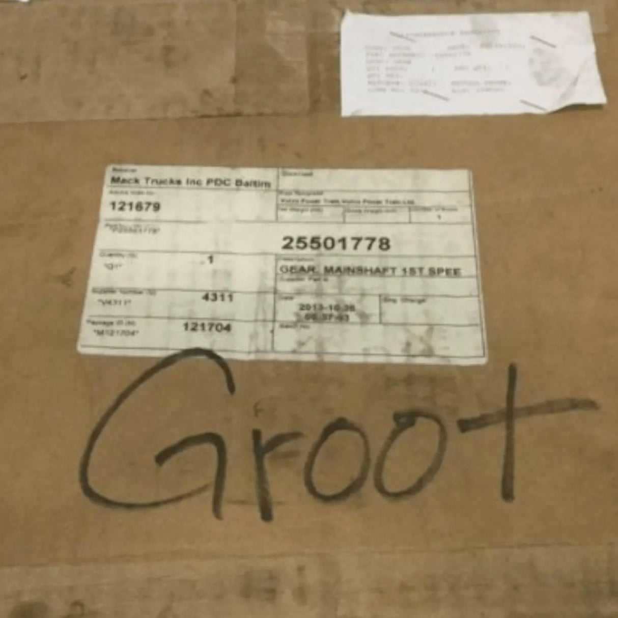 25501778 Genuine Volvo Gear - Truck To Trailer