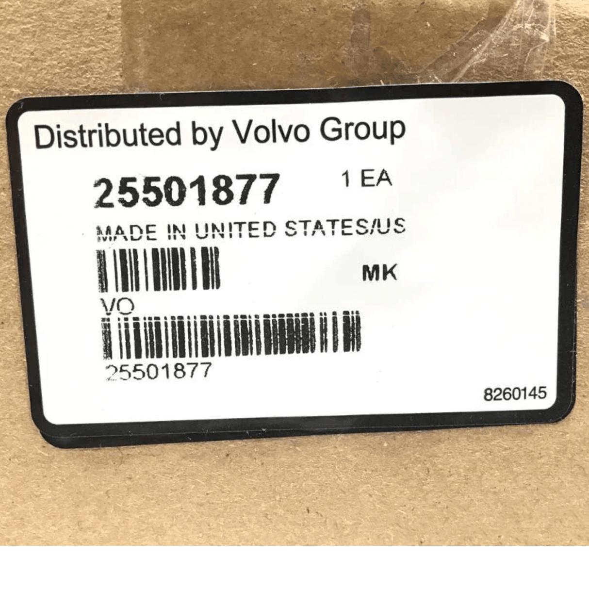 25501877 Genuine Volvo Cover - Truck To Trailer