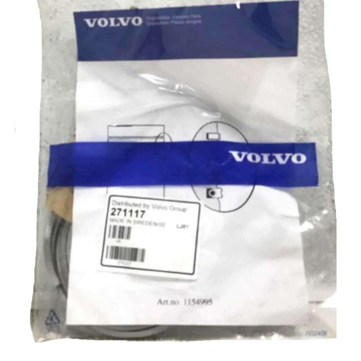 271117 Genuine Volvo Piston Ring Kit - Truck To Trailer