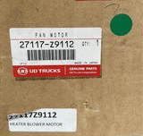 27117-Z9112 Genuine Ud Trucks Heater Blower Motor - Truck To Trailer