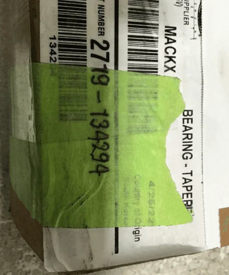 2719-134294 Genuine Mack Cone, Bearing (Outer Pinion - Truck To Trailer