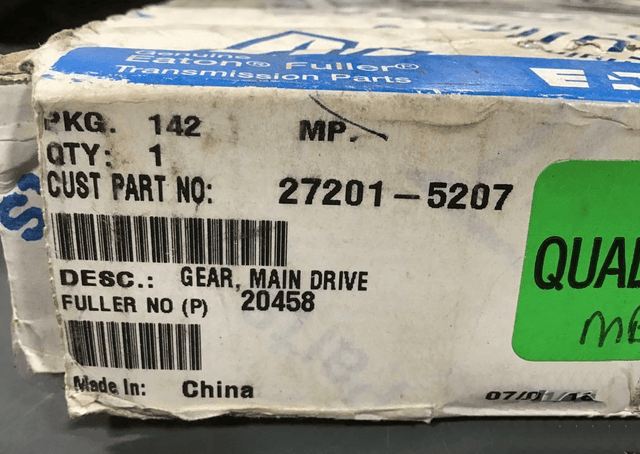 27201-5207 Genuine Volvo Driving Wheel - Truck To Trailer