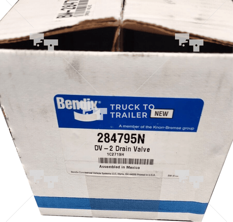 284795N Genuine Bendix Drain Valve Dv-2 - Truck To Trailer