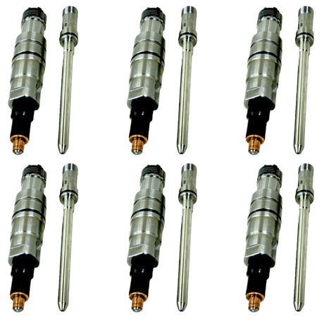 2894920 Oem Cummins Fuel Injectors Set Of Six 6 For Xpi Fuel Systems On Epa10 Automotive 15L Isx/Qsx - Truck To Trailer