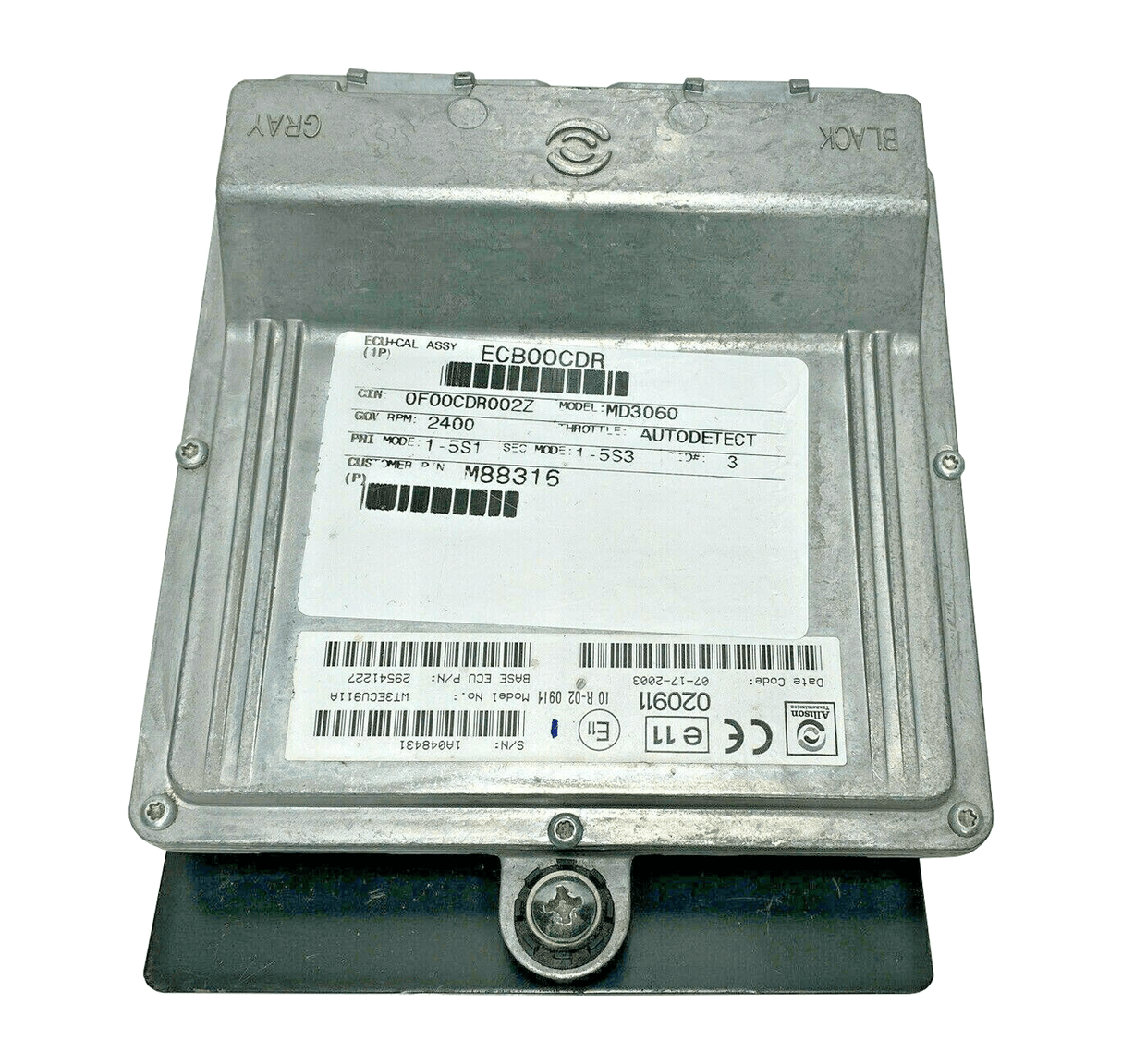 29541227 Genuine Allison Ecu Tcm Control Module – Truck To 29541227 Genuine Allison Ecu Tcm Control Module – Truck To